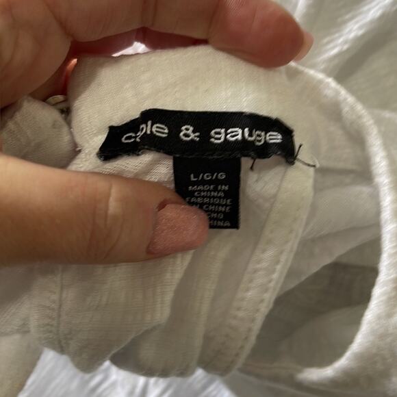 Cable & Gauge Halter Top size L - Picture 3 of 3